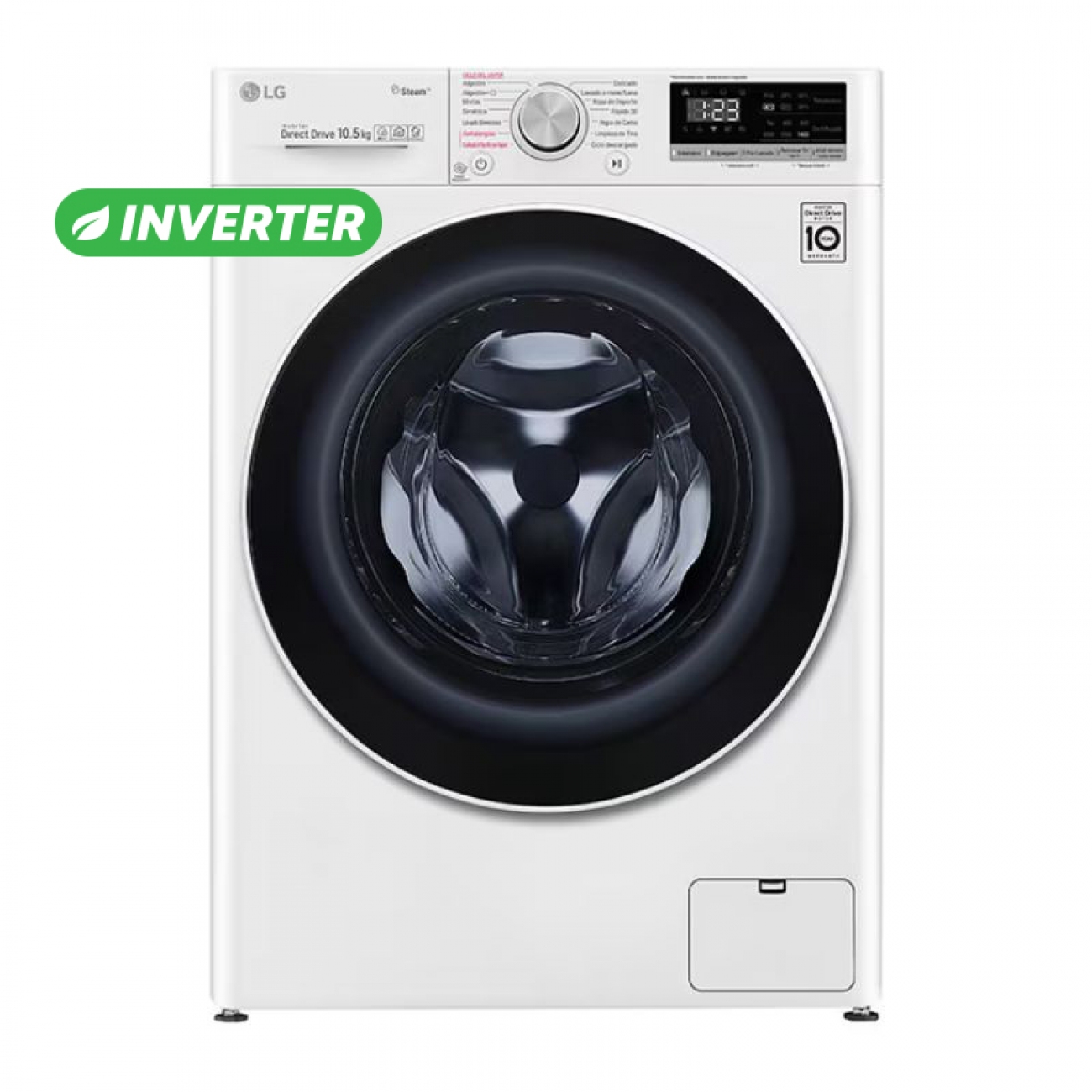 Imagen Lavarropas Autom Inverter Lg Wm12bvc4s6 12k 1400rpm Blanco