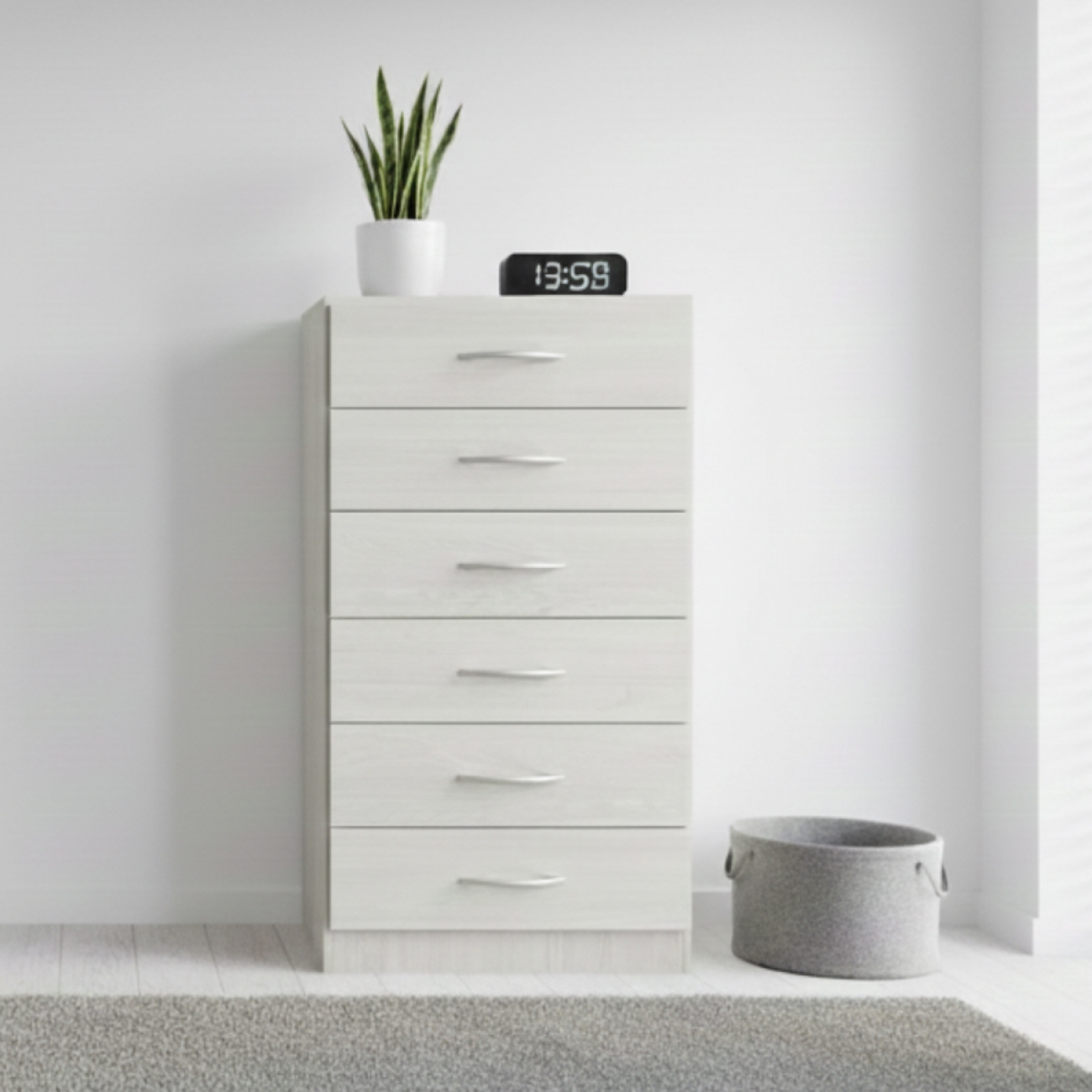 Imagen Cajonera Chifonier Platinum Mod 920 Gris