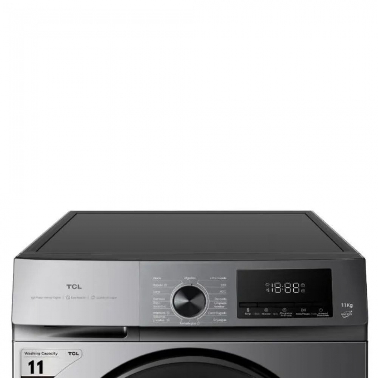 Imagen Lavarropas Automatico Inverter TCL P111FL 11Kg 1400RPM