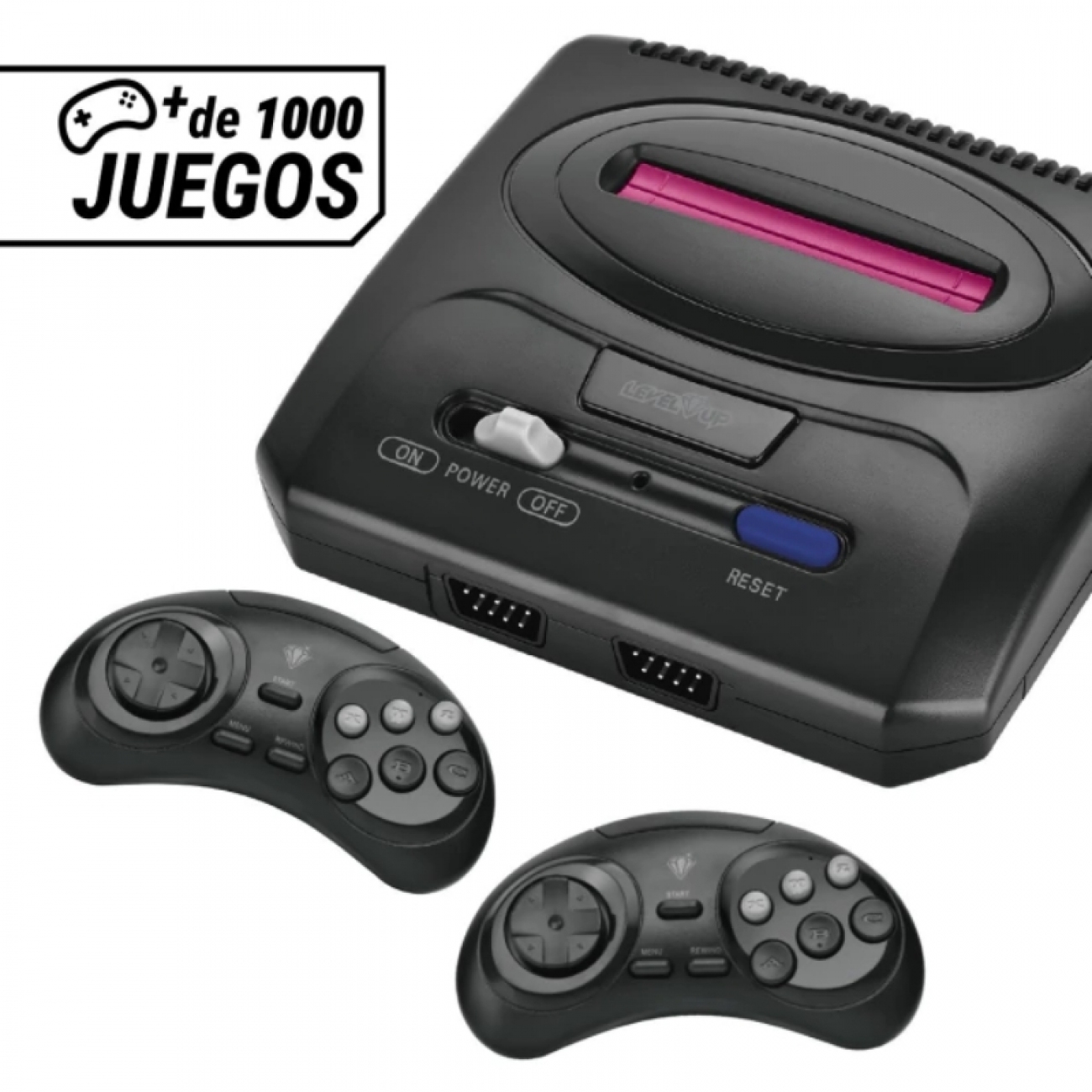 Imagen Consola Level Up Super Drive Mini Joysticks Inalambricos