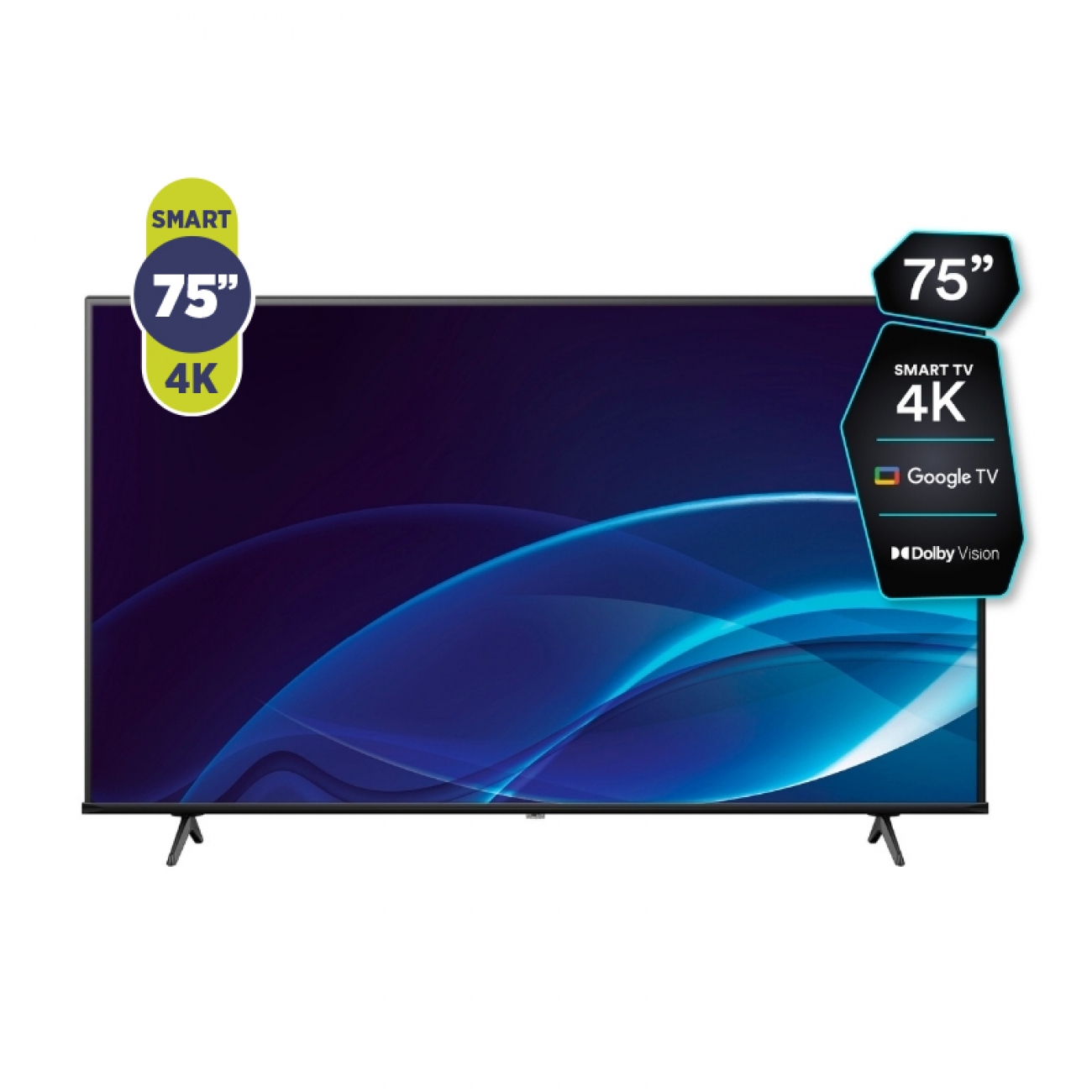 Imagen Smart TV 75" 4K UHD Noblex 91DV75X8580 HDMI USB
