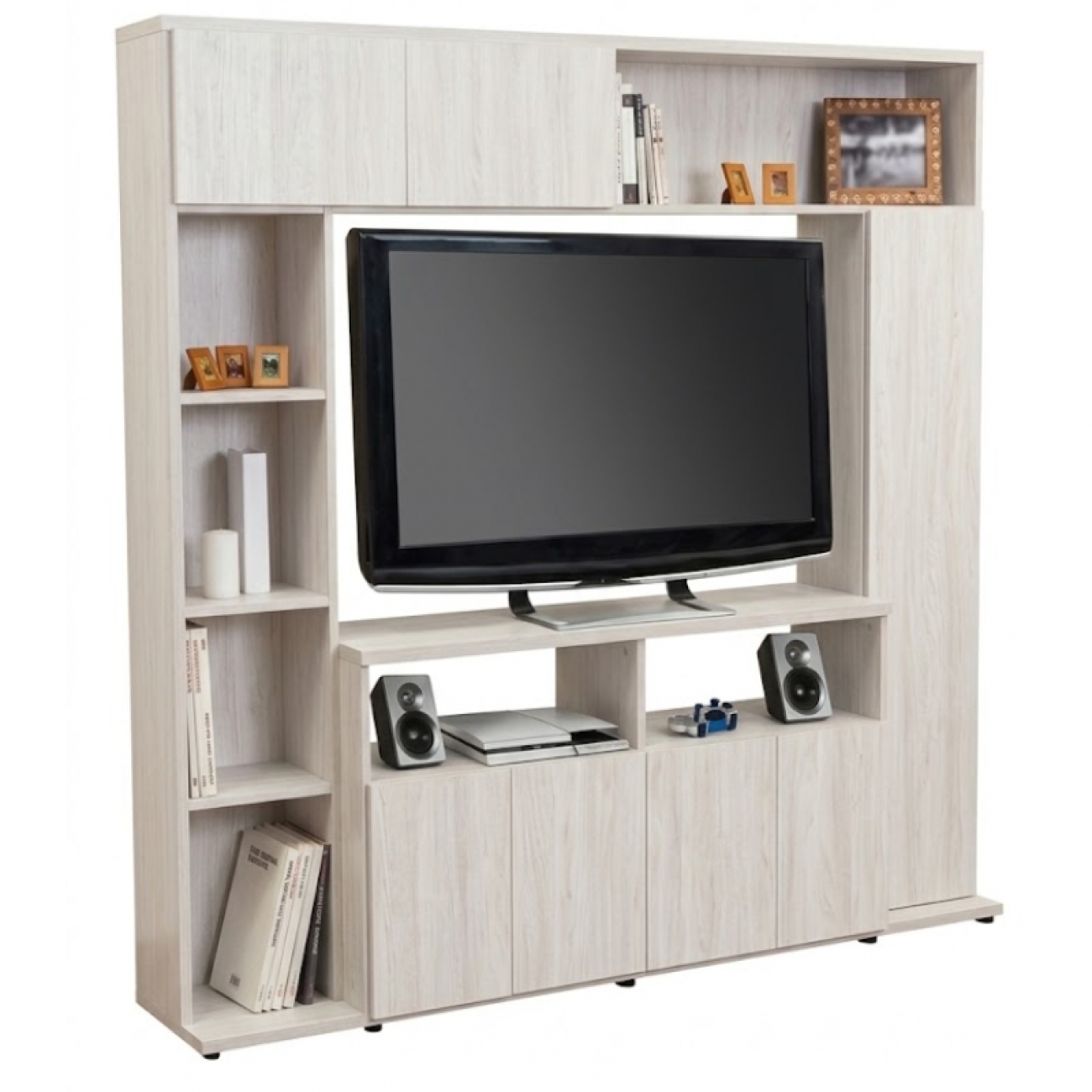Imagen Modular Platinum 557-9 7 Puertas Gris Andino