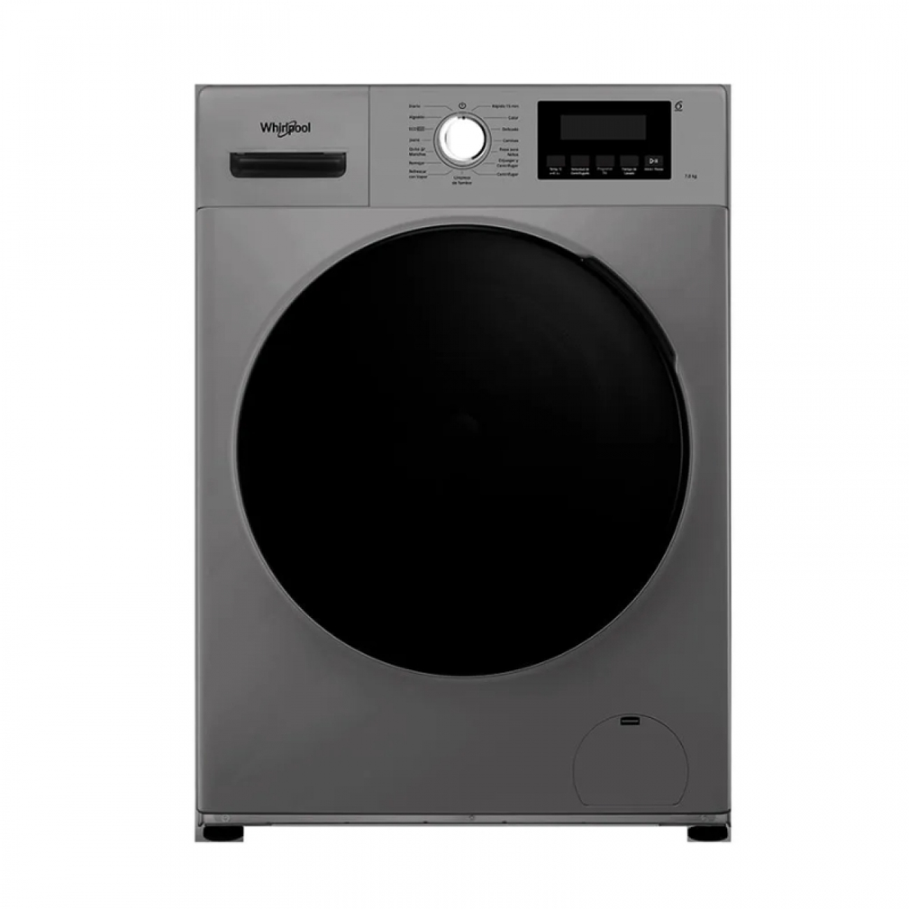 Imagen Lavarropas Inverter Whirlpool WNQ07AS 7Kg 1300RPM Titanium