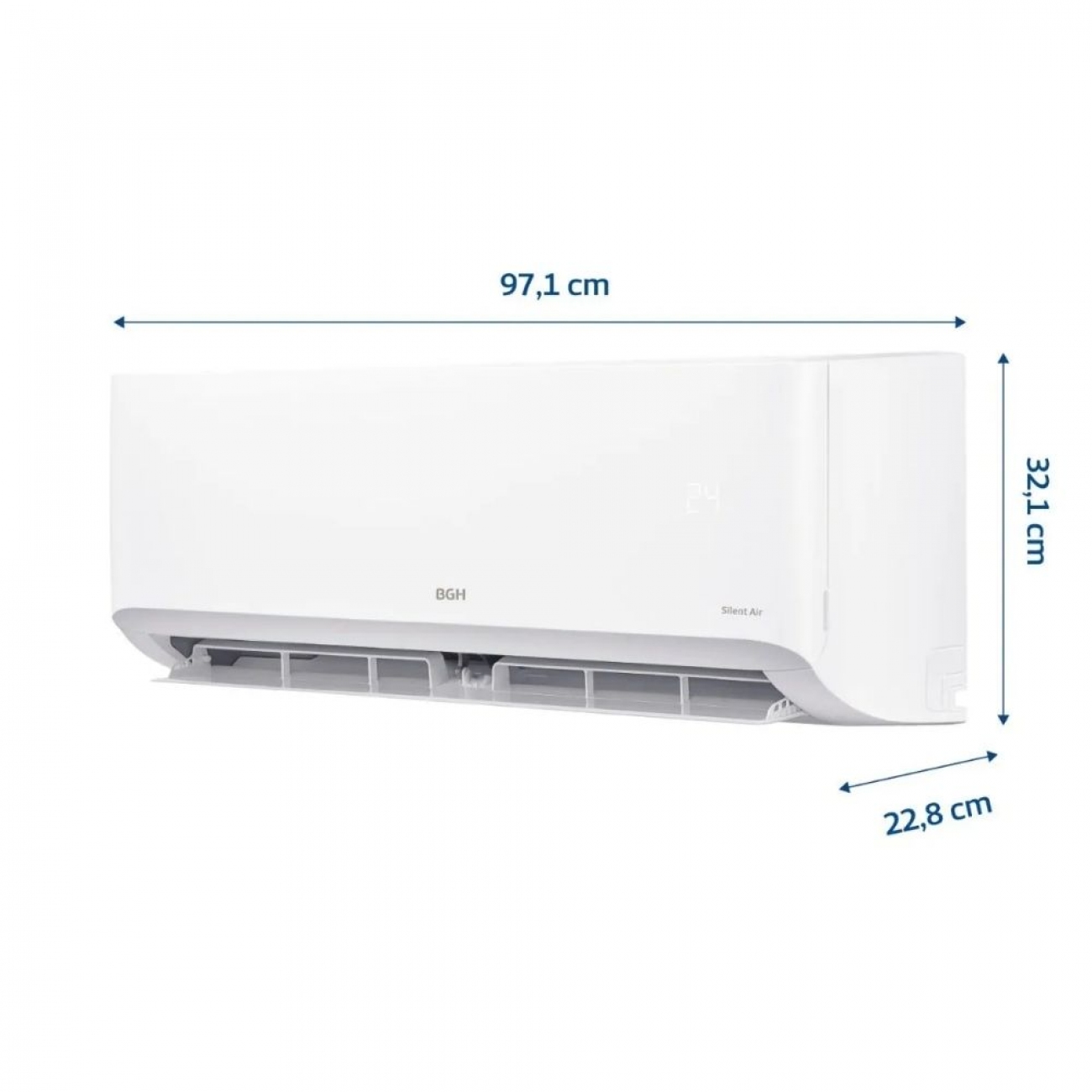 Imagen Aire Acond Split BGH BS54WCDW 4644Fg 5400W Fr&iacute;o Calor