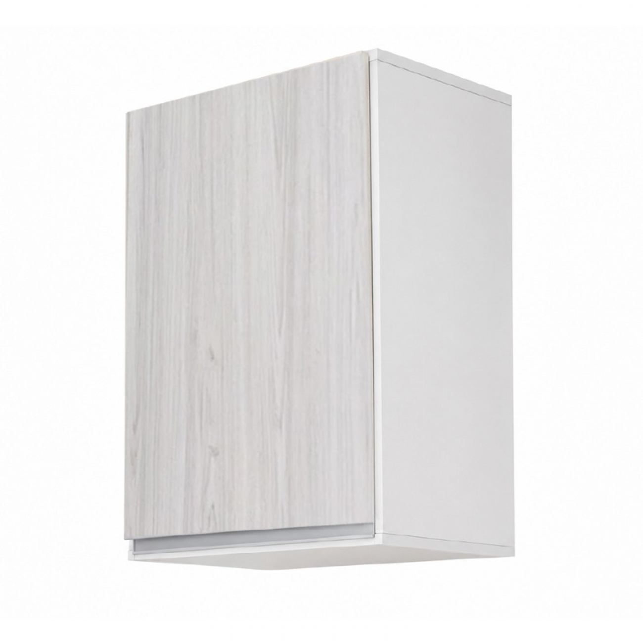 Imagen Alacena Platinum 3040-I 40Cm 1 Puerta Blanco&sol;Gris Andino
