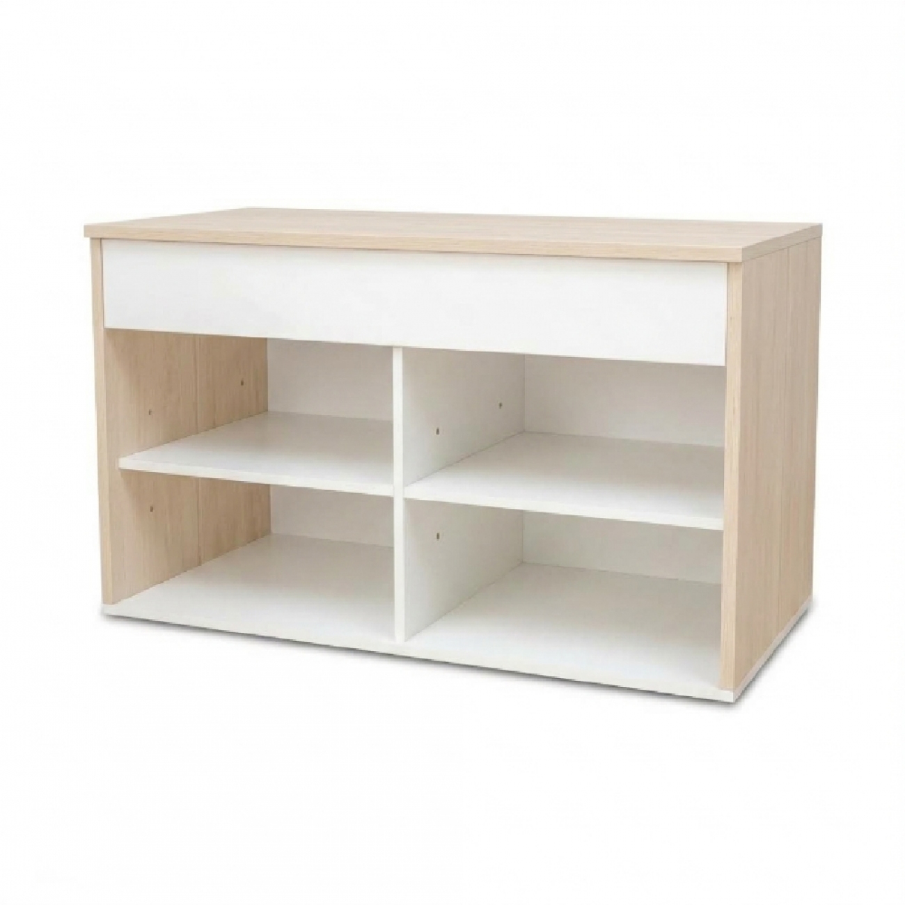 Imagen Zapatero Platinum 924-F Pie De Cama Blanco&sol;Savanna