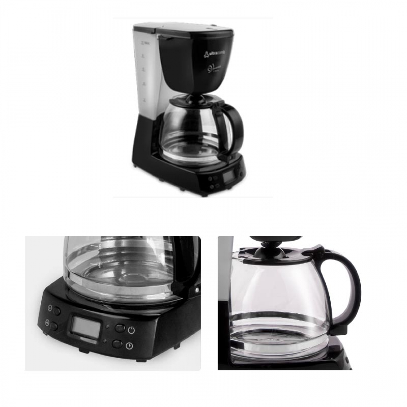 Imagen Cafetera De Filtro Ultracomb CA-2205 1Lts 900W