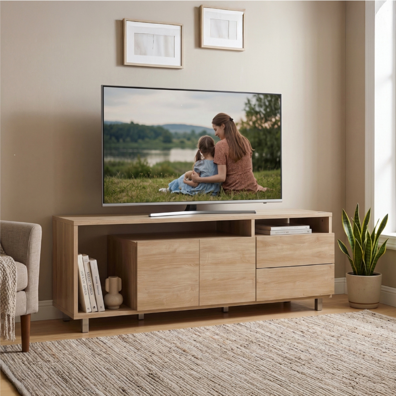 Imagen Rack De TV Platinum 2609-7 Savanna