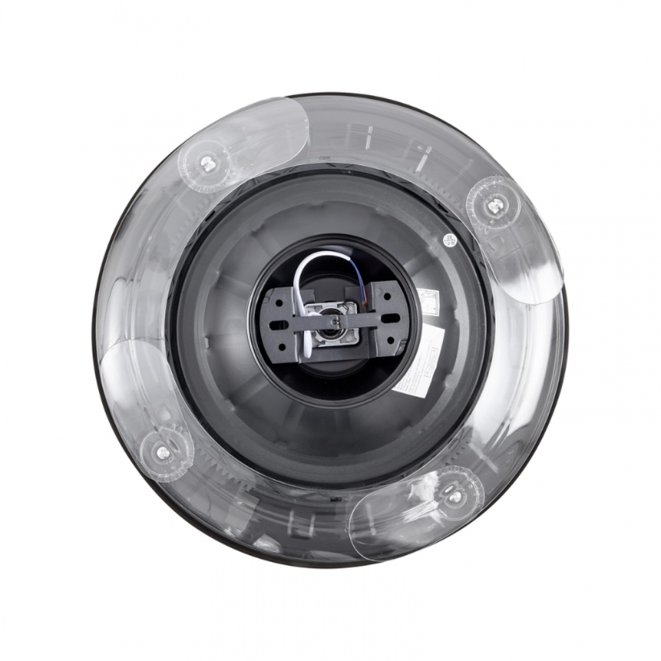 Imagen Ventilador Retractil Techo Con Luz Kanji CFHB001BK 65W Negro