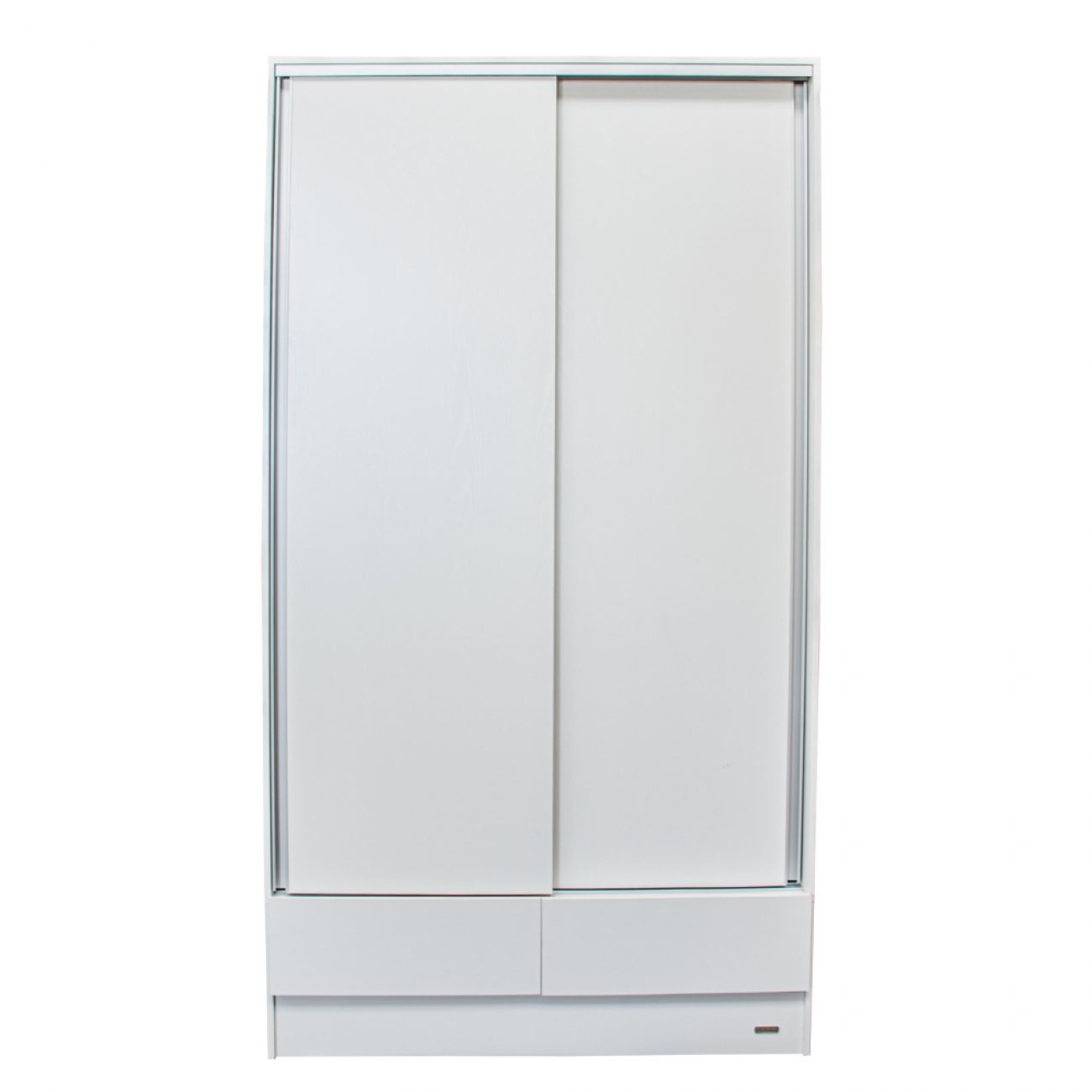 Imagen Placard Ropero Platinum 634 1&comma;2 Mts 2 Puertas Corredizas Blanco Veta