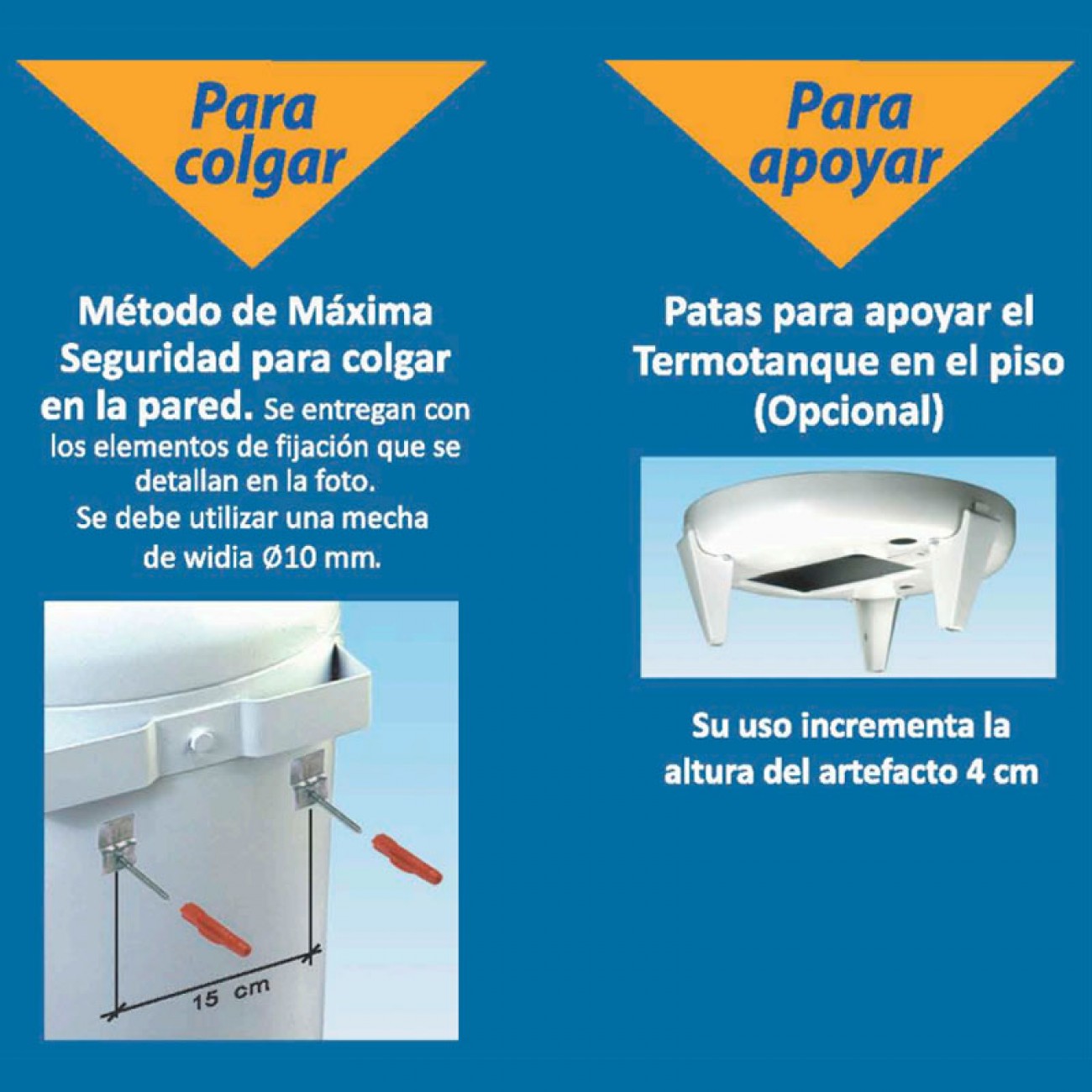 Imagen Termotanque A Gas Ecotermo Le51 C/sup 51 Lts Ge